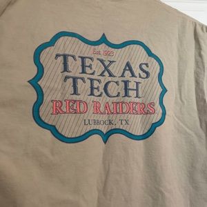 texas tech university t shirt size L